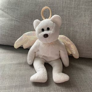 rare brown nose angel beanie baby
